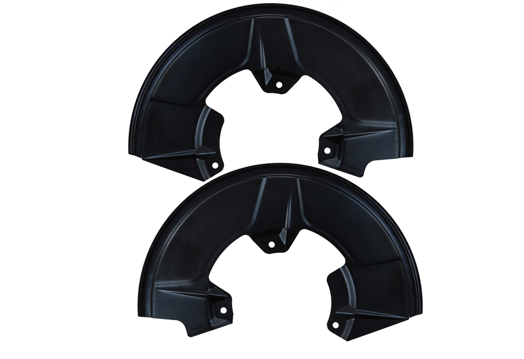thumbnail image 2 of 4x Brake Disc Anchor Plate Set Front & Rear For Opel Zafira A - LST Black 2 of 4