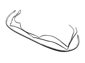 Rear bumper moulding. Porsche 356B / 356C - 64450504307, 64450543305, 64450541305, PCG50504307 - 1684400206