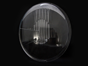 Headlamp glass ASYMMETRIC. Porsche 356 RHD *BOSCH - 01305604080, 90163111100
