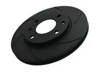 Black Diamond 6 GROOVED Performance Brake Discs REAR. Porsche 955 Cayenne - KBD 1235, KBD1235, KBD1235G6