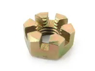Castle nut M10x1. Porsche 356B / 356C - 90007900302, 90007900303