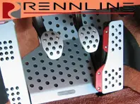 Rennline Aluminium Floor Board. Driver Side. Porsche 996 / 997 / Boxster / Cayman - F18RH