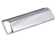 Dashboard decorative moulding (passenger side) Galvano silver. Porsche 991.1 / Boxster / Cayman - 99155238703V08, 99155238700V08, 99155238701V08
