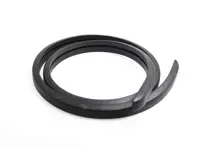 Front  and rear bumper deco rubber insert, S Trim. Porsche 911 S 1967-68 - 90150540550, 90150541750 - BMP11.3.112, OBP11.1.130