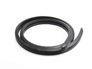 Front  and rear bumper deco rubber insert, S Trim. Porsche 911 S 1967-68 - 90150540550, 90150541750 - BMP11.3.112, OBP11.1.130