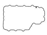 Oil pan gasket, upper part. Porsche 982 (718) Boxster / 982C (718C) Cayman - 9A210731800, 9A210731802, 821.110