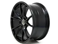 Front 20' Carrera S Alloy Wheel in Black for Porsche 982 (718)  Boxster / Cayman - 982601025AJ041, 982601025AJ, 982601025H041, 982601025H