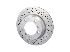 Brake disc rotor Rear. Porsche Boxster 987/981/982 / Cayman 987C/981C/982C - 98735240101, 17877