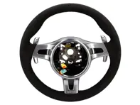 SportDesign Steering Wheel Padded in Black Alcantara. Porsche 997 / 987 / 987 PDK Cars - 99704440220