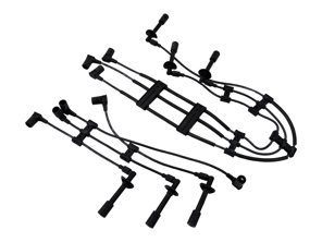 Ignition HT lead set. Porsche 911 3.2L 1985-89 - 91160201103, 91160201203, 91160201104 - ZE744, ZE744