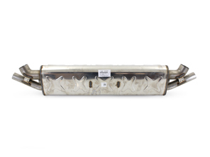 Exhaust muffler / silencer. Porsche 991 3.8L Turbo 2014-20 - 99111173171, 99111173170