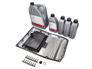 Aluminium Oil pan filter and fluid kit. Porsche 970 Panamera PDK - 97032102500 - URO-017491