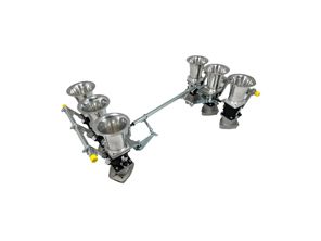 Jenvey 3-bolt tapered 51mm individual throttle body kit. Porsche 964 - WFR024, WFR029, WFR043, WFR060, WFR505, WFR024 - ABF2/65, RH01, RH01M, TP1, TP11