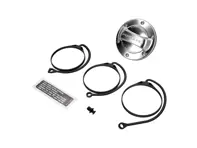 Fuel tank cap. Aluminium Look. Porsche 981 Boxster / 981 Cayman / 991 / Cayenne / Panamera / Macan / 718 Boxster / 718 Cayman - 00004400190