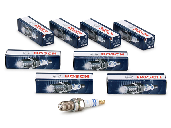 Set Of 8 For Porsche 911 Boxster Cayenne-8cyl Bosch Spark Plugs FGR6KQE