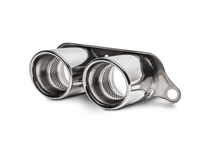 Akrapovic Titanium Exhaust Tail pipe Set for Porsche 911 (991) GT3 RS - 99111125391, 99111125392
