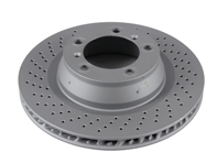 Brake disc rotor, Rear. Standard Coat Z. Porsche 991 3.4L (OE Part No 99135240100 /99135240200) - 460.4502.20, 460.4503.20, 99135240100, 99135240200 - 460.4502.20, 460.4503.20