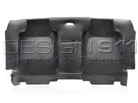 Rear Wall Black. Porsche 914 - 91455506112702