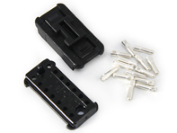 Connector housing, 14-pole. Porsche 911, 914, 924 S, 928, 944/2, 964 and 968 - 91161211305