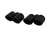 DesignTek Exhaust tail pipes in Black for Porsche 991.1 3.4L - 992251187Q, 992251187AJ, 992251187AA, 992251188Q, 992251188AJ, 992251188AA, 992251187M, 992251187BA, 992251188M, 992251188BA, 992251188R, 992251187C, 992251187AS, 992251187AE, 992251188C, 992251188AS, 992251188AE, 992251187J, 992251187AT, 992251187AF, 992251188J, 992251188AT, 992251188AF