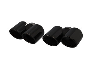 DesignTek Exhaust tail pipes in Black for Porsche 991.1 3.4L - 992251187Q, 992251187AJ, 992251187AA, 992251188Q, 992251188AJ, 992251188AA, 992251187M, 992251187BA, 992251188M, 992251188BA, 992251188R, 992251187C, 992251187AS, 992251187AE, 992251188C, 992251188AS, 992251188AE, 992251187J, 992251187AT, 992251187AF, 992251188J, 992251188AT, 992251188AF