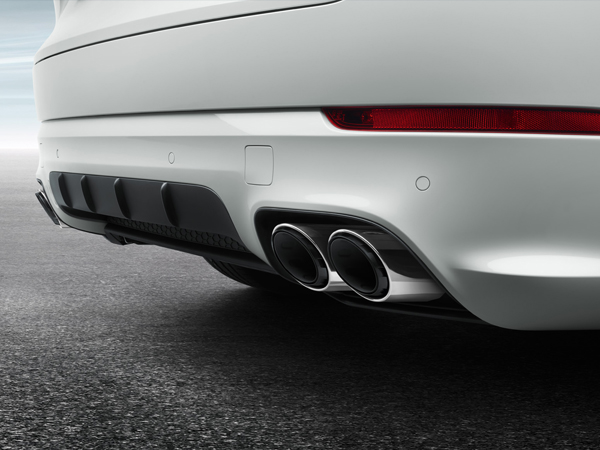 Porsche 9YA Cayenne Sport exhaust system 9Y0044222C 9Y0044222B ...