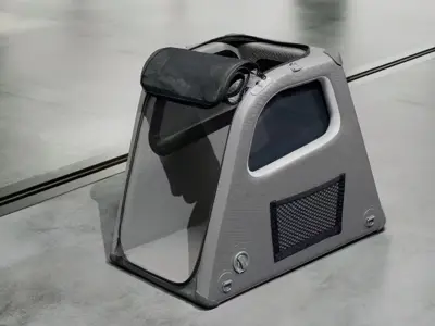 Porsche Luggage compartment box for dogs - narrow (up to 18 kg)