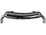 Exhaust Muffler / Silencer Rear box. With TUV/ EEC Approval. Porsche 911 1965-73 2 IN / 2 OUT 70mm outlet - 91111101105SD, 91111102500SD, 92.510SD, 92510SD, 1620604000, 91111102500, 91111102505 - 92.510SD, 1620604000