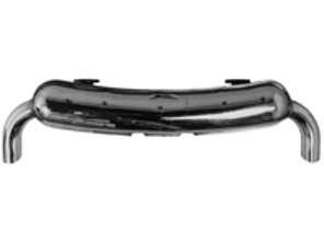 Exhaust Muffler / Silencer Rear box. With TUV/ EEC Approval. Porsche 911 1965-73 2 IN / 2 OUT 70mm outlet - 91111101105SD, 91111102500SD, 92.510SD, 92510SD, 1620604000, 91111102500, 91111102505 - 92.510SD, 1620604000