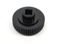 Door Locking Knob. Black Plastic. Porsche 993 Carrera RS - 9285375810370B, 92853758103