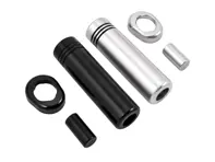 Handbrake Handle and Knob Aluminium. Porsche 944 / 968 - 839711327041, 944424259011AJ, 944424259014RB, 944424259017LD, 944424049001AJ, 94442405101, 94442405150 - DH60 SILVER, DH60 BLACK