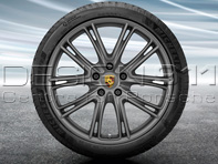 21' Panamera (971) Exclusive Design PLATINUM Alloy Wheels & Summer Tyres Original Porsche - 971044660J