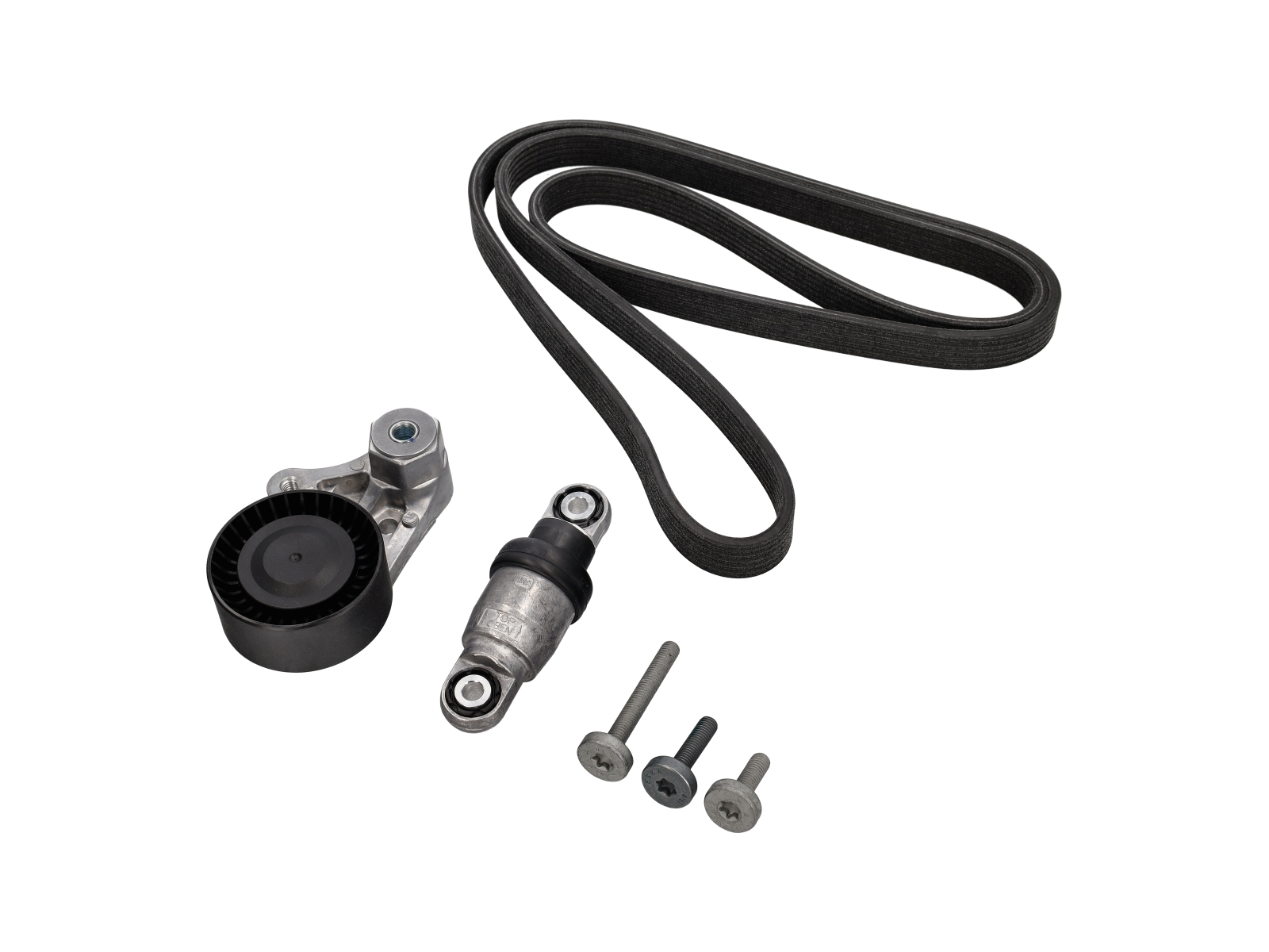 thumbnail image 2 of SEBRO/MUBEA Drive Belt Kit With Tensioner & Idler Pulleys For Porsche 911 Boxster Cayman Manual 2 of 6