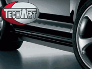 TechArt Side Skirts. Porsche Cayenne (957)