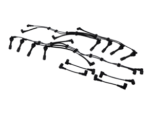Ignition HT lead set. Porsche 928 S4 / 928 GT / 928 GTS  (complete car set) - 92860206019, 92860206026, 92860206020, 92860206021, 92860206022, 92860206023, 92860206024, 92860206025, 92860203900, 92860231100, 92860255700 - ZEF586, ZEF586