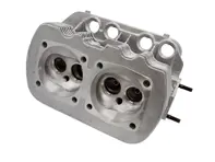 Bare Dual Port Cylinder Head 35.5x32mm for 1600cc Air-Cooled VW Type 1 Engines - Beetle, T2 Bus, Karmann Ghia - 043101355CAA