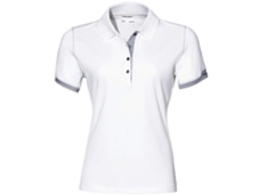 Porsche Women's Polo Shirt. WHITE