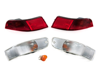 Indicator unit kit, Front and Rear. Porsche 993 - 00004490000, 99363106101, 993631106201, 99363106201, 99363140301, 99363140401, 99363106202
