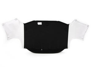 Rear undertray cover. Porsche 970 Panamera 2014>> - 97050411512, 97050411506