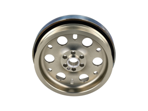 Crankshaft pulley with vibration damper. Porsche 987.2 / 981 / 997.2 / 991.1 - 9A110214604, 9A110214603, 9A110214602