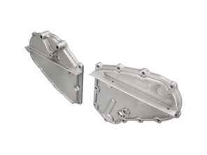 Billet alloy timing chain covers in silver. Porsche 911 - 93010506410, 93010506308, 93010506401, 93010506411, 93010506301, 93010506312, 93010506402, 93010506302, 93010506403, 93010506303, 93010506404, 93010506304, 93010506405, 93010506305, 93010506406, 93010506306