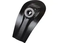 Bearing bracket for front pedal area. Porsche 911/912 - 901-501-063-23, 90150106323 - 1683151700