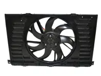 Water radiator fan with cowling. Porsche 971 Panamera - PAE121203, 9A712120311, 9A712120312