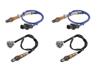 Lambda oxygen sensor kit before and after catalytic converter. Porsche 997.1 turbo / GT2 - 99760612802, 99760612803, 99760612800, 99760612801, 99760613800, 99760613801, 99760613802, 99760613803 - 0258007308, 0 258 007 308