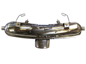 Exhaust Muffler / Silencer Rear. With TÜV/EEC approval Porsche Boxster 986 2.7L / 3.2L - 98622094301S, 94301S, 94.301S, 1620602900, 99611114105, 99611114202, 99611114211, 99611115101, 99611115202 - 94.301S, 1620602900