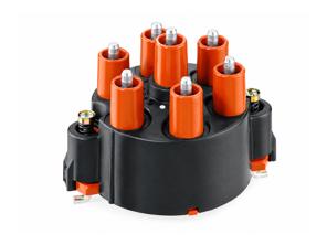 Distributor cap. Porsche 911 3.2L 1984-89 / 965 Turbo 1991-94 - 93060291900, 93060291903