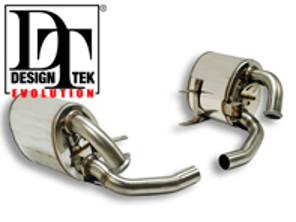 Exhaust Muffler / Silencer Rear Porsche 996 GT3 DesignTek Evolution - 3606009610