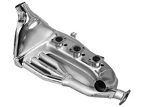Exhaust heat exchangers, Polished stainless steel. Porsche 911 1965-76 Carburettor engine - 91.011, 91011, 91.012, 91012, 91121102160, 1623102370, 1623102570, 91.011S, 91011S, 91.012S, 91012S, 91121102210, 1623102380, 1623102580, 91133091011, 91133091012 - 1623102570, 1623102580