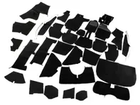 Complete interior carpet set for Porsche 911 74-84 Targa RHD