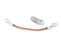 Steering coupler ground strap. Porsche 356 - 35647104 - 356 47 104
